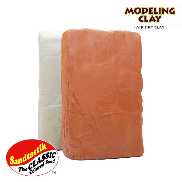 Sandtastik® Air Dry Modeling Clay Assortment, 3.3 lb (1.5 kg), 3