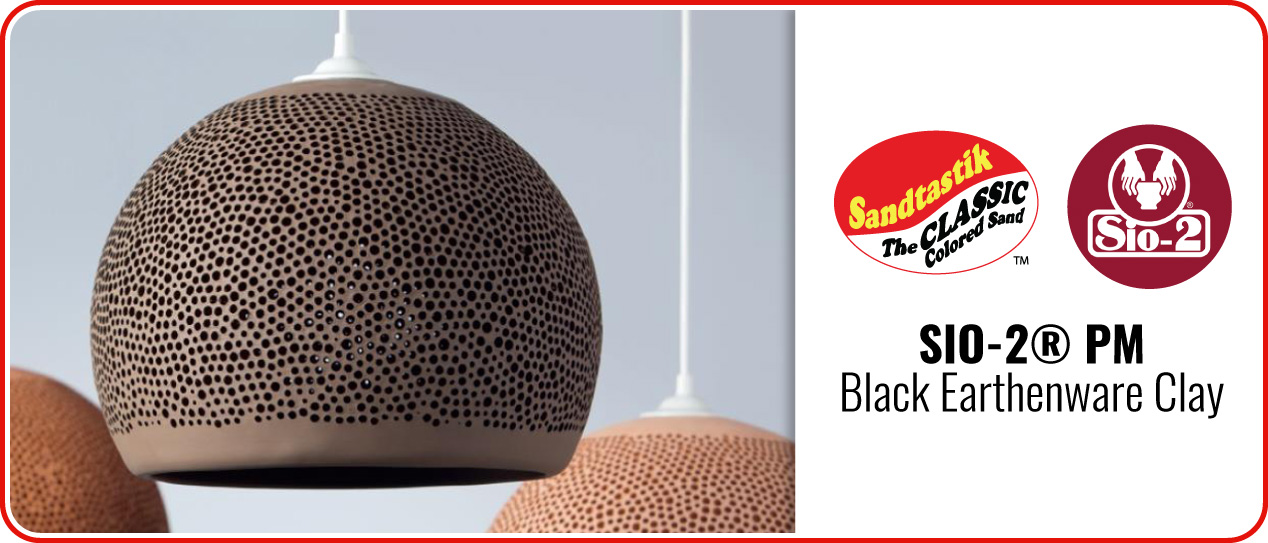 SIO-2® PM - Black Earthenware Clay