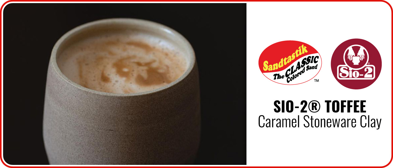 SIO-2® TOFFEE - Caramel Stoneware Clay