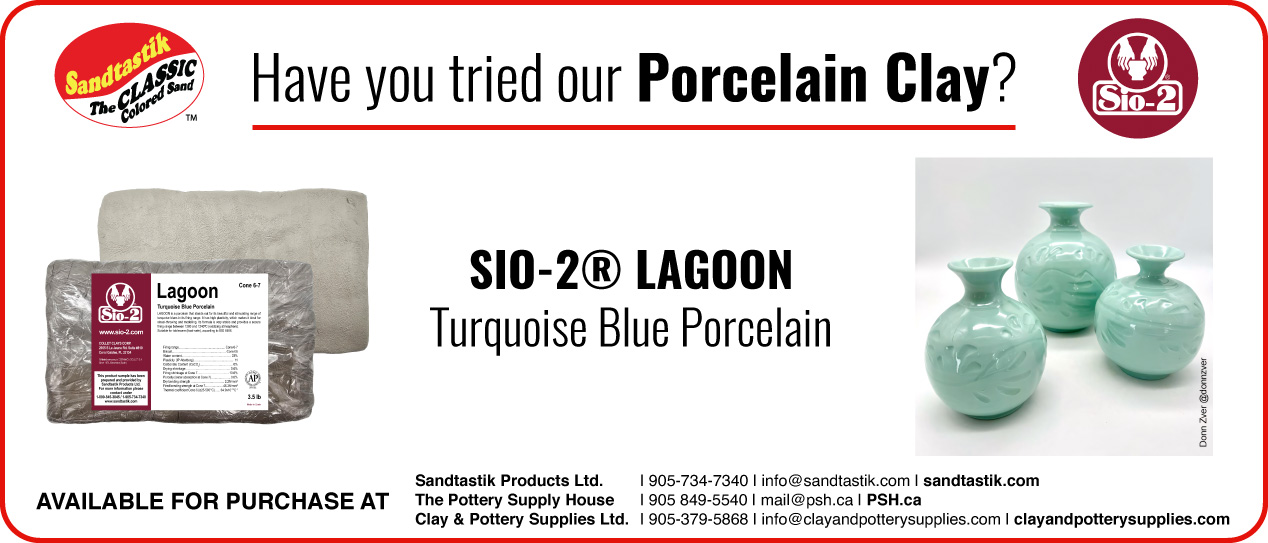 SIO-2® LAGOON Turquoise Blue Porcelain