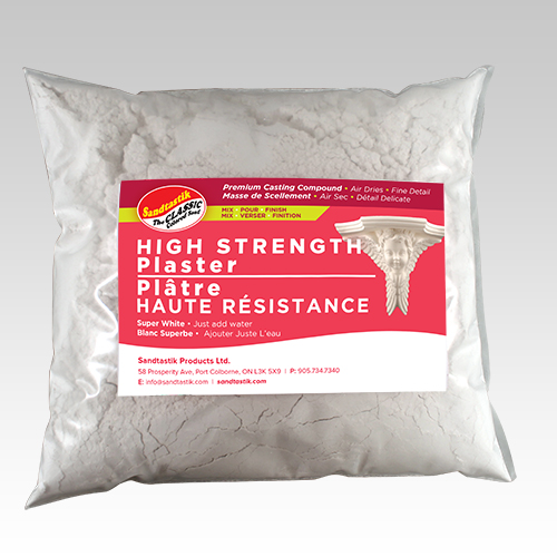 High Strength Plaster Premium Casting Compound - 5 lb (2.3 kg)