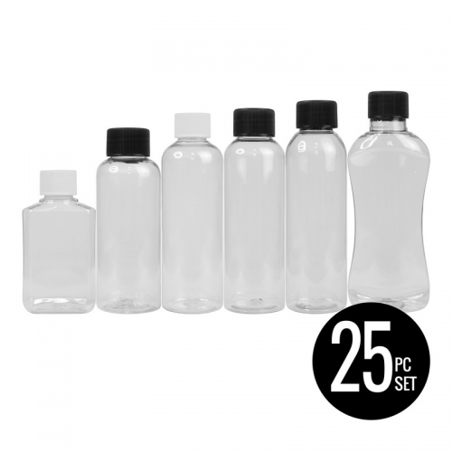 Assorted Shapes Sand Art Bottles, Set of 25 *SHIPPING INCLUDED via USPS within USA*