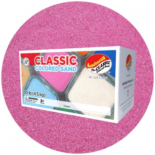 Classic Colored Sand - Magenta - 10 lb (4.5 kg) Box