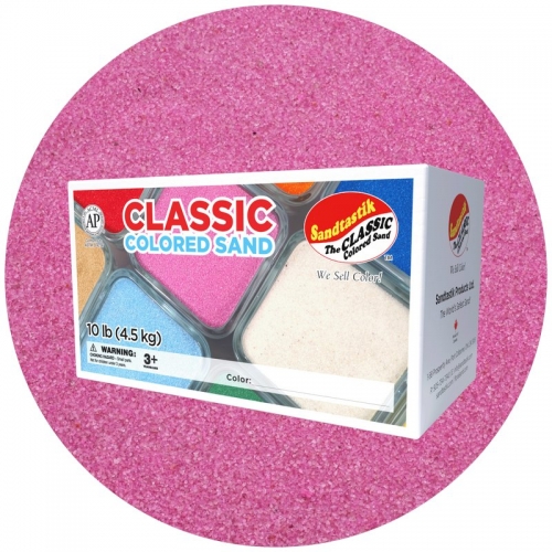 Classic Colored Sand - Magenta - 10 lb (4.5 kg) Box *SHIPPING INCLUDED*