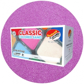 Classic Colored Sand - Mauve - 10 lb (4.5 kg) Box *SHIPPING INCLUDED*