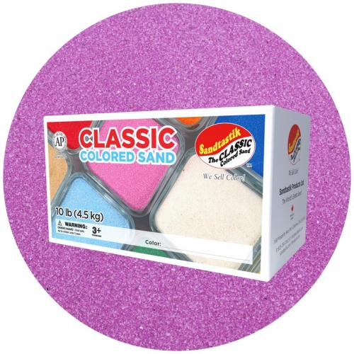 Classic Colored Sand - Mauve - 10 lb (4.5 kg) Box *SHIPPING INCLUDED*