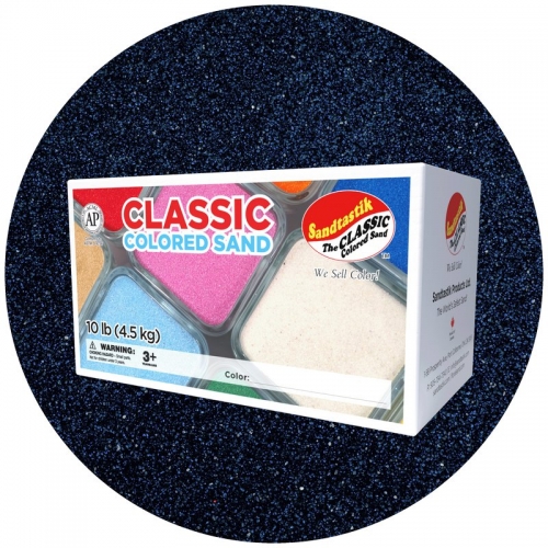 Classic Colored Sand - Navy Blue - 10 lb (4.5 kg) Box *SHIPPING INCLUDED*