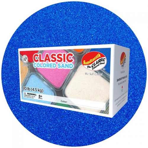 Classic Colored Sand - Blue - 10 lb (4.5 kg) Box *SHIPPING INCLUDED*