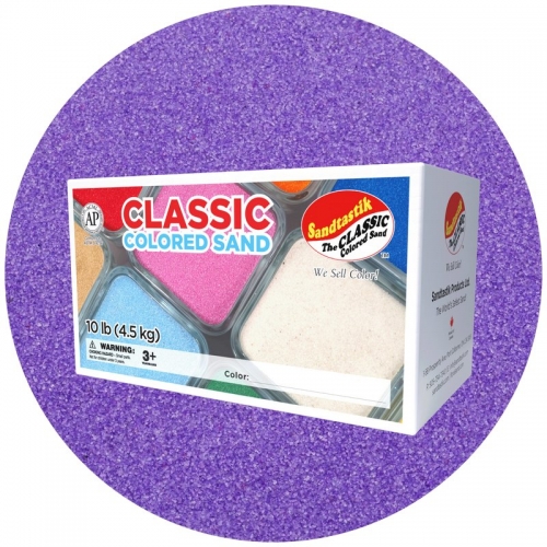 Classic Colored Sand - Ultraviolet - 10 lb (4.5 kg) Box