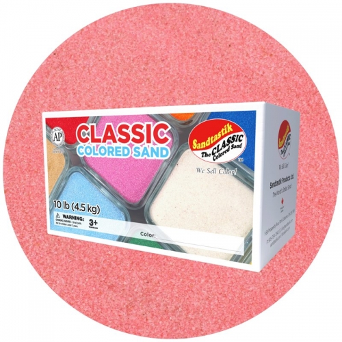 Classic Colored Sand - Bubblegum Pink - 10 lb (4.5 kg) Box