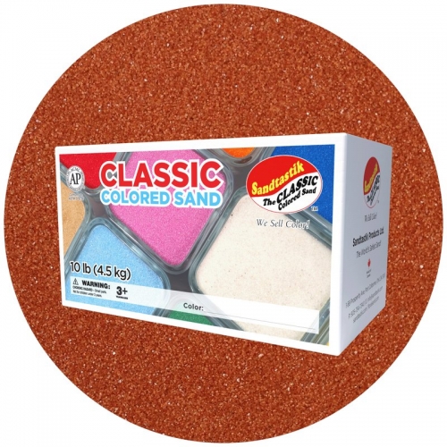 Classic Colored Sand - Marsala - 10 lb (4.5 kg) Box