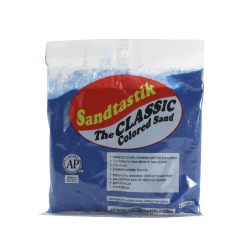 Classic Colored Sand - Blue - 1 lb (454 g) Bag