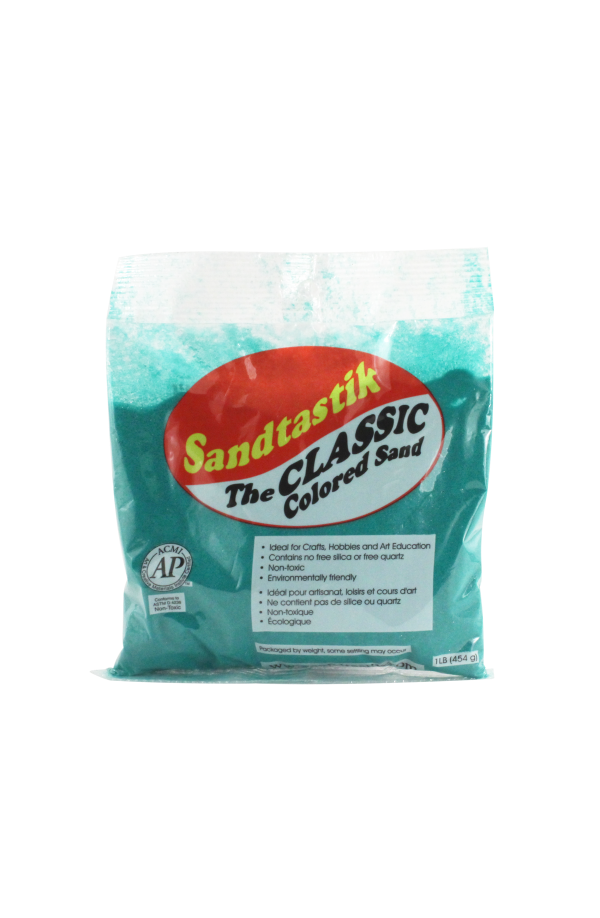 Classic Colored Sand Green 1 lb (454 g) Bag
