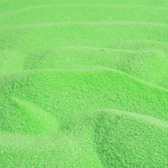Classic Colored Sand - Fluorescent Green - 25 lb (11.3 kg) Box *SHIPPING INCLUDED via USPS within USA*