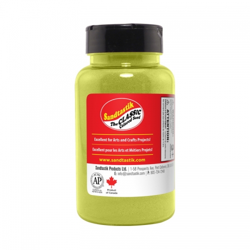 Classic Colored Sand - Lime Yellow - 22 oz (623 g) Bottle