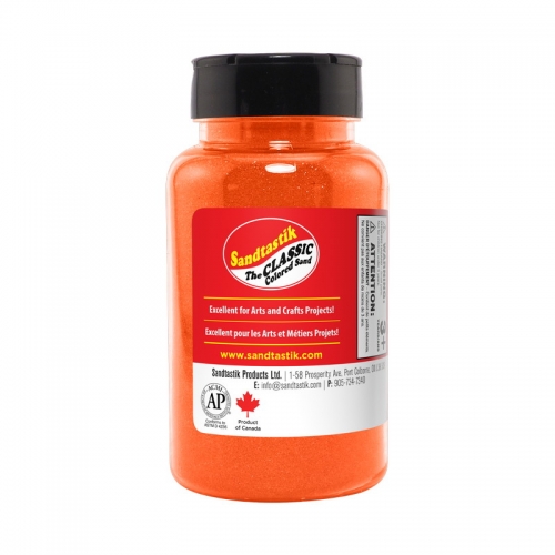 Classic Colored Sand - Orange - 22 oz (623 g) Bottle