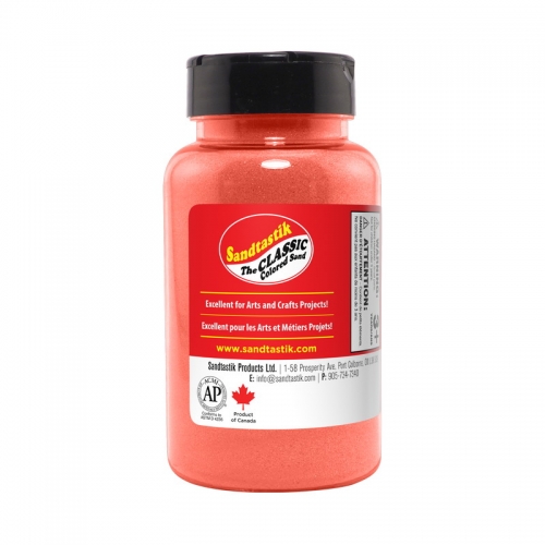 Classic Colored Sand - Coral - 22 oz (623 g) Bottle
