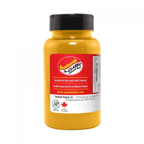 Classic Colored Sand - Gold - 22 oz (623 g) Bottle