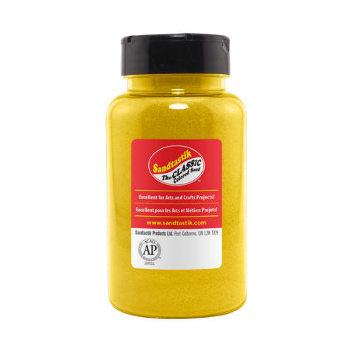 Classic Colored Sand - Yellow - 22 oz (623 g) Bottle