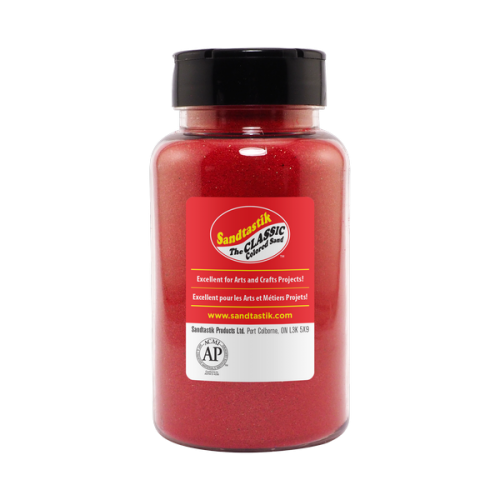 Classic Colored Sand - Red - 22 oz (623 g) Bottle