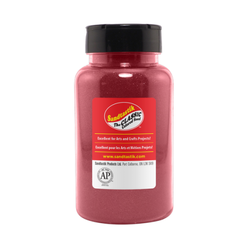 Classic Colored Sand - Burgundy - 22 oz (623 g) Bottle