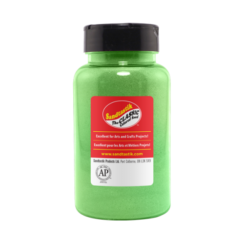 Classic Colored Sand - Fluorescent Green - 22 oz (623 g) Bottle