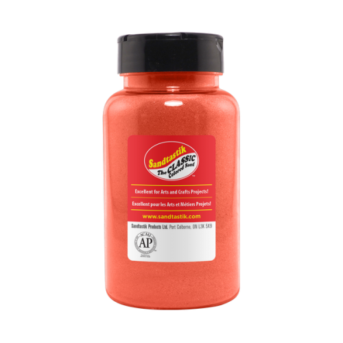 Classic Colored Sand - Coral - 22 oz (623 g) Bottle