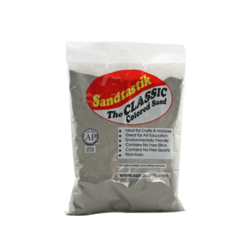 Classic Colored Sand - Grey - 2 lb (908 g) Bag