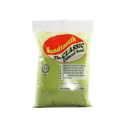 Classic Colored Sand - Lime Yellow - 2 lb (908 g) Bag