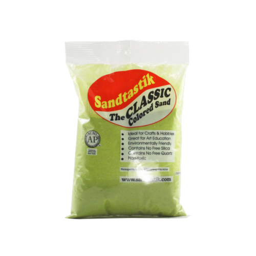 Classic Colored Sand - Lime Yellow - 2 lb (908 g) Bag