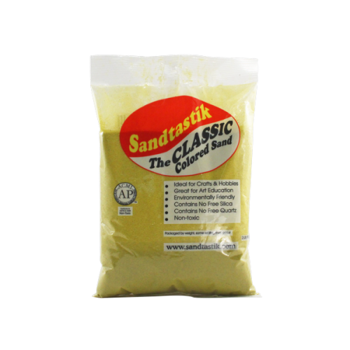 Classic Colored Sand - Yellow - 2 lb (908 g) Bag