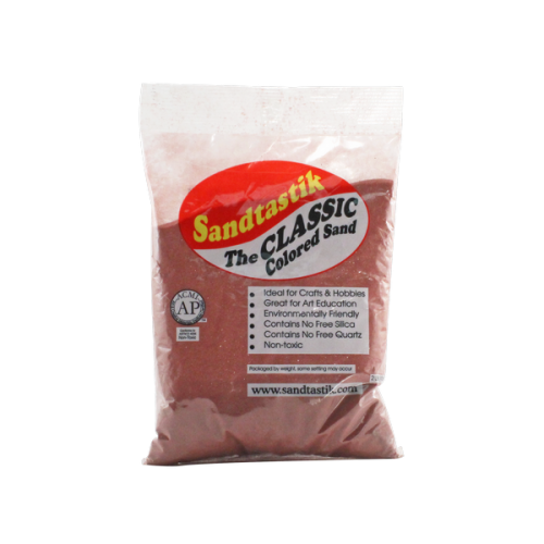 Classic Colored Sand - Brick - 2 lb (908 g) Bag