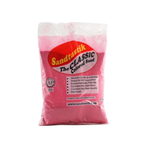 Classic Colored Sand - Pink - 2 lb (908 g) Bag