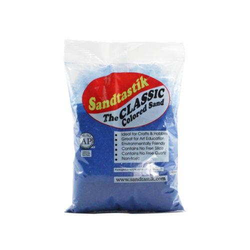 Classic Colored Sand - Blue - 2 lb (908 g) Bag