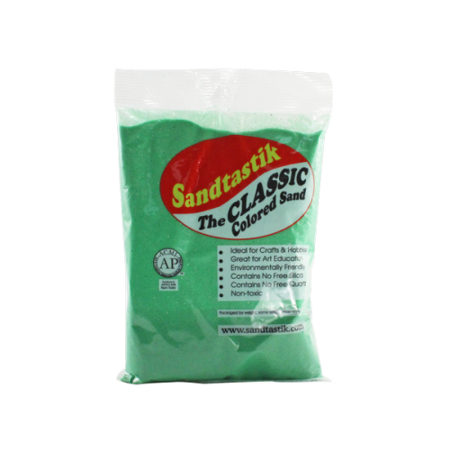 Classic Colored Sand - Light Green - 2 lb (908 g) Bag