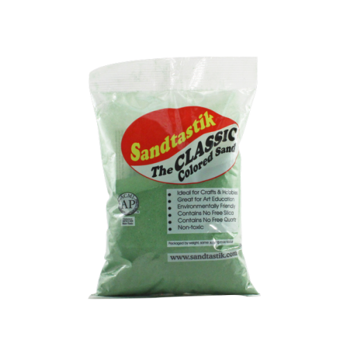 Classic Colored Sand - Moss Green - 2 lb (908 g) Bag