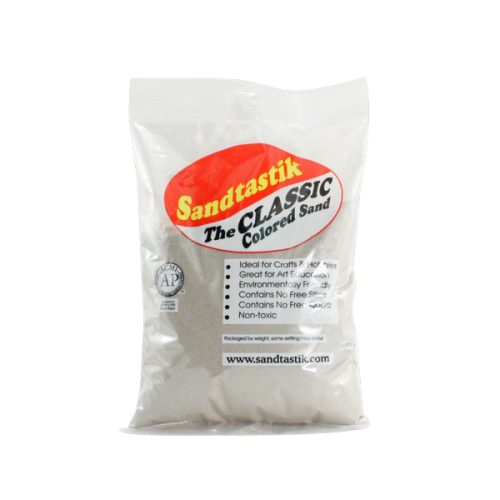 Classic Colored Sand - Silver - 2 lb (908 g) Bag