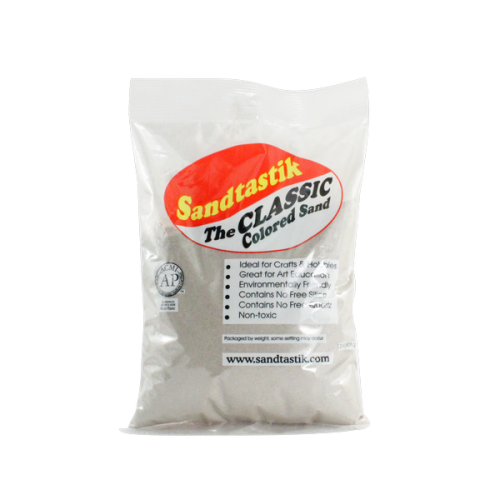 Classic Colored Sand - Silver - 2 lb (908 g) Bag