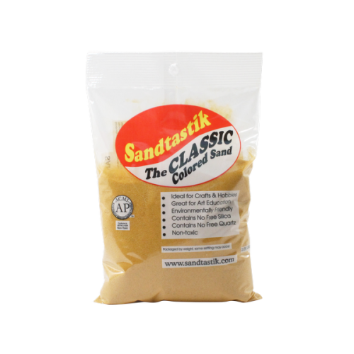 Classic Colored Sand - Gold - 2 lb (908 g) Bag