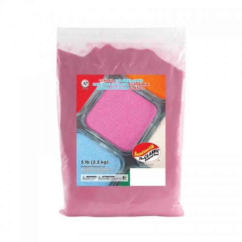 Classic Colored Sand - Rose - 5 lb (2.3 kg) Bag Classic Colored Sand - Rose - 5 lb (2.3 kg) Bag