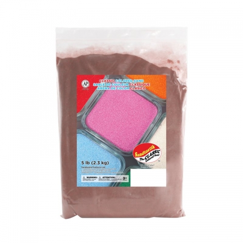 Classic Colored Sand - Brick - 5 lb (2.3 kg) Bag