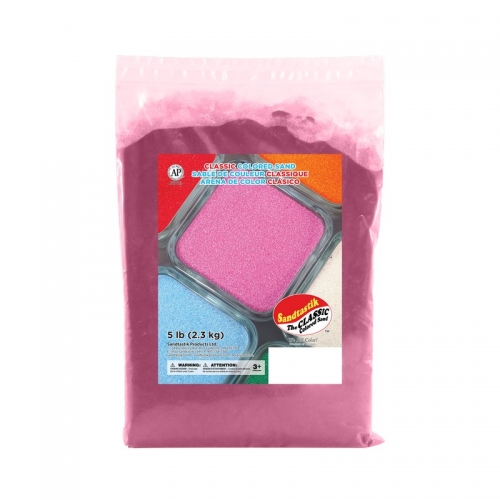 Classic Colored Sand - Fuchsia - 5 lb (2.3 kg) Bag