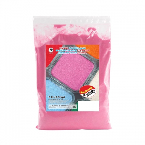 Classic Colored Sand - Pink - 5 lb (2.3 kg) Bag