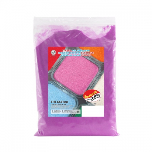 Classic Colored Sand - Mauve - 5 lb (2.3 kg) Bag
