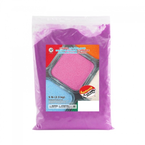 Classic Colored Sand - Mauve - 5 lb (2.3 kg) Bag Classic Colored Sand - Mauve - 5 lb (2.3 kg) Bag