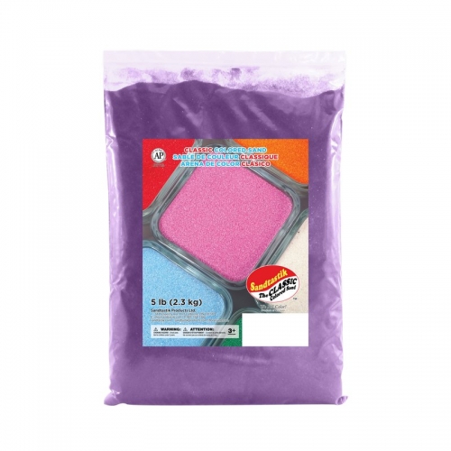Classic Colored Sand - Purple - 5 lb (2.3 kg) Bag