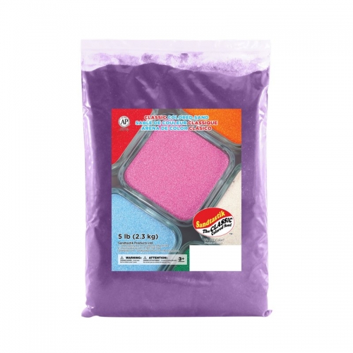 Classic Colored Sand - Purple - 5 lb (2.3 kg) Bag Classic Colored Sand - Purple - 5 lb (2.3 kg) Bag