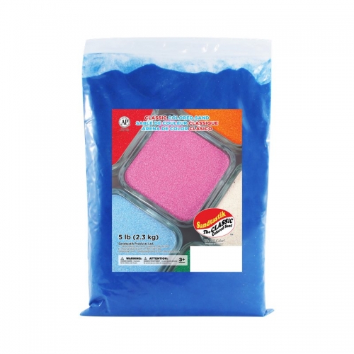 Classic Colored Sand - Blue - 5 lb (2.3 kg) Bag