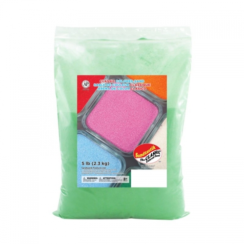 Classic Colored Sand - Moss Green - 5 lb (2.3 kg) Bag