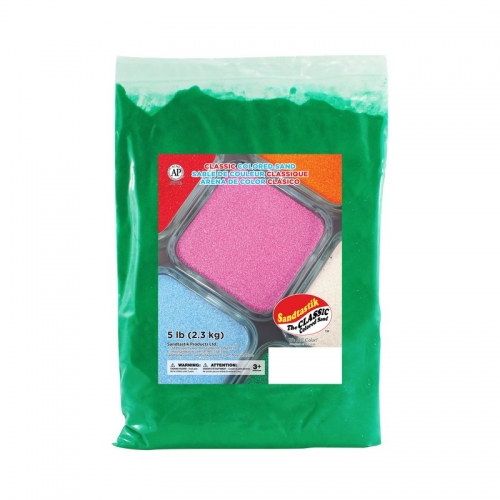 Classic Colored Sand - Emerald Green - 5 lb (2.3 kg) Bag